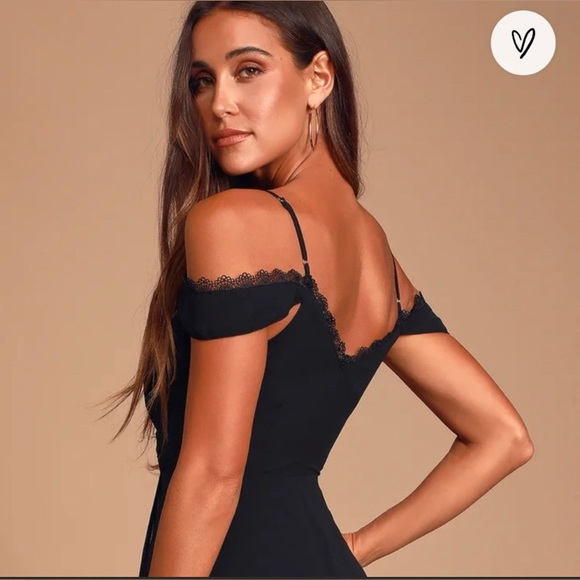 LULU’S Absolutely Unforgettable Black Dress - Picture 3 of 11
